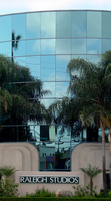 Raleigh Studios production offices on Melrose Ave.