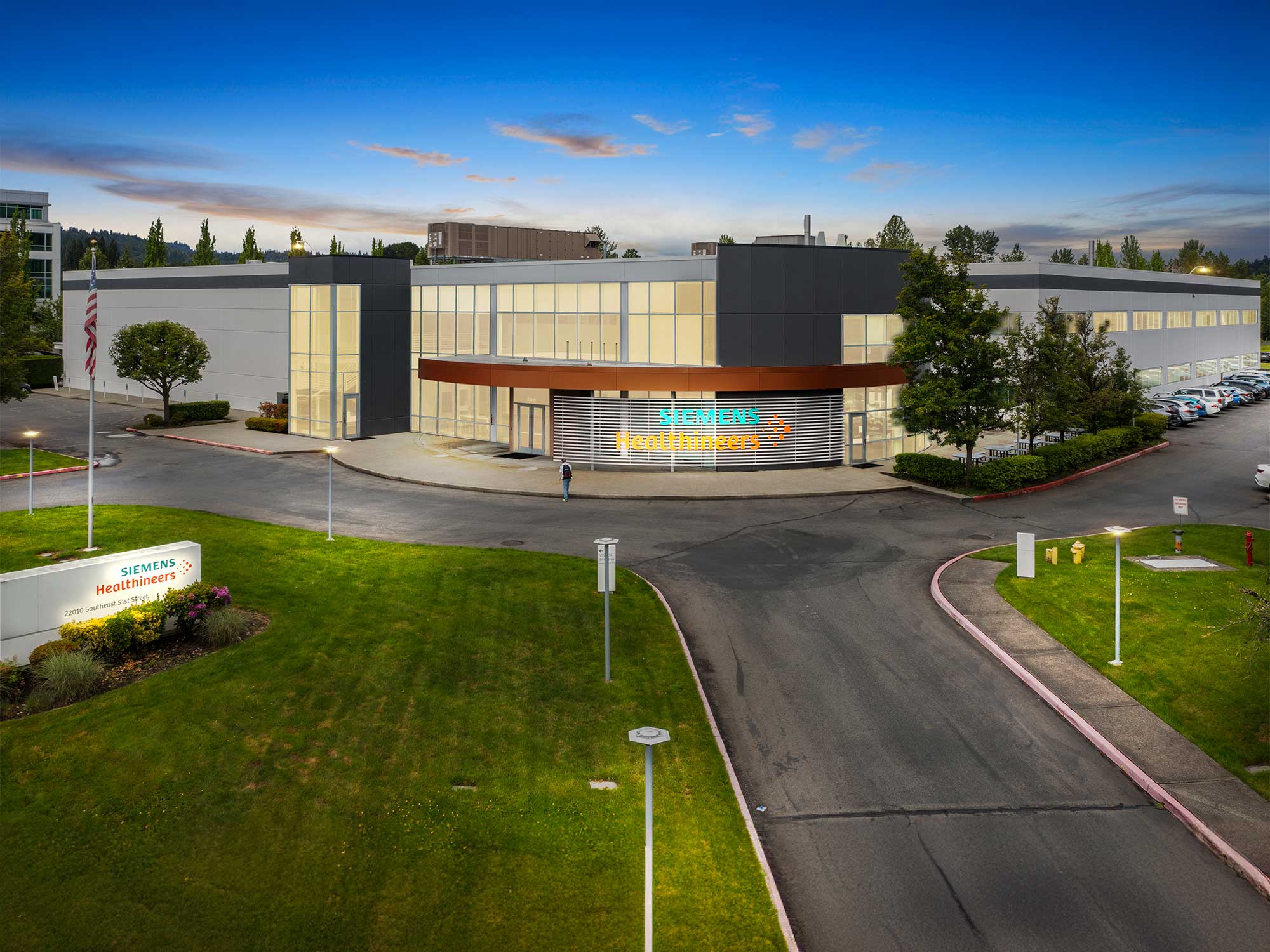 Siemens business center, Issaquah, WA